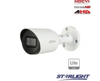 HD-CVI kam. STARLIGHT cilindrinė 2MP su IR iki 30m, 3.6mm obj., STARLIGT sensor., mic, IP67 