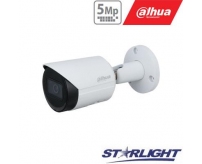 IP kamera cilindrinė 5MP STARLIGHT, IR iki 30m, 2.8mm 103°, WDR120dB, IP67, PoE , H.265 