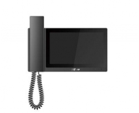 IP domofono monitorius su rageliu, 7 col.1024x600, Micro SD kortelės prievadas, PoE(802.3af) juodas 